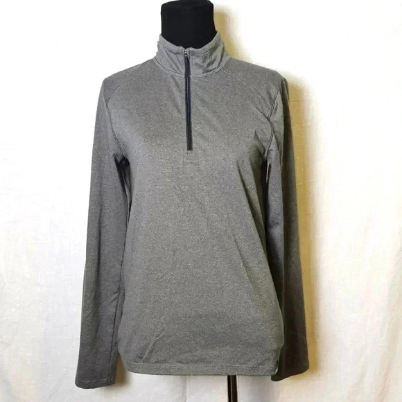 REI Co Op Kids XL(18) Athletic Long Sleeve Gray‎ Shirt - Picture 1 of 10